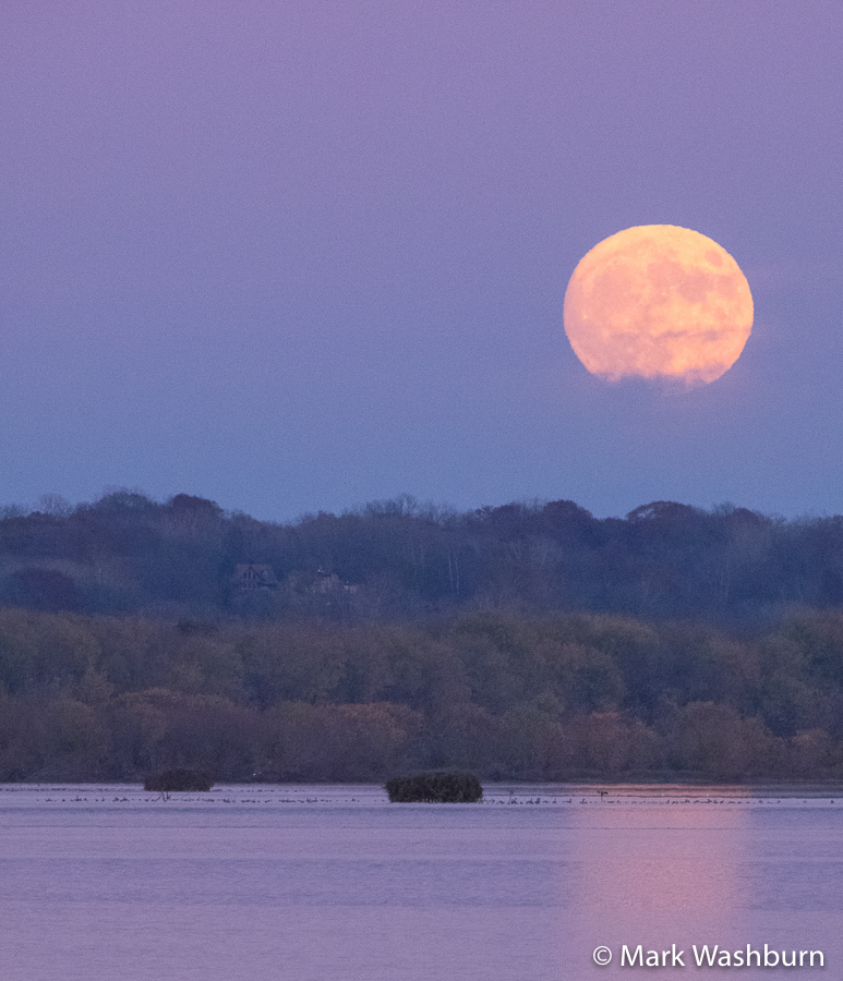 Super Moon Over The Mississippi